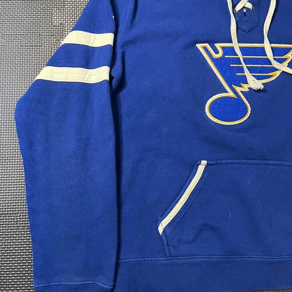 Large Blue and White St. Louis Blues NHL Hoodie - Picture 2 of 8